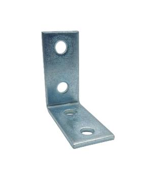 抗震支架C型钢135度90度L型角码连接片抗震支配件直角抗震加固件