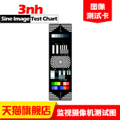 监视摄像机测试图宽0.5mX高1.8m与人等高分辨率解析度测试卡chart