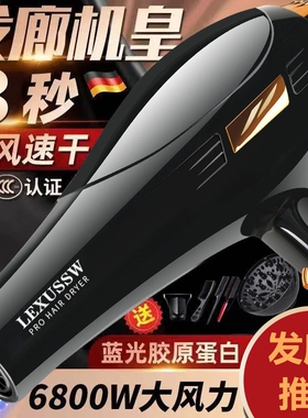 德国电吹风机家用大功率6800W发