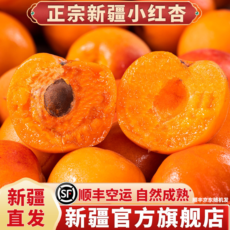 商超品质新疆直发纯甜小红杏