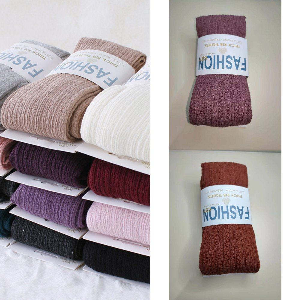 袋装日韩加厚连裤袜子踩脚打底袜裤精梳棉针织袜麻花条纹包邮