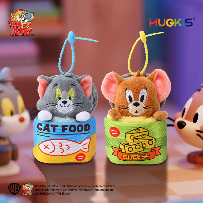 正版猫和老鼠毛绒挂件卡通搞怪汤姆猫鱼罐头杰利鼠奶酪罐头小挂饰,玩具/童车/益智/积木/模型,毛绒/玩偶/公仔/布艺类玩具,淘宝优惠券,粉丝福利购,淘宝优惠卷