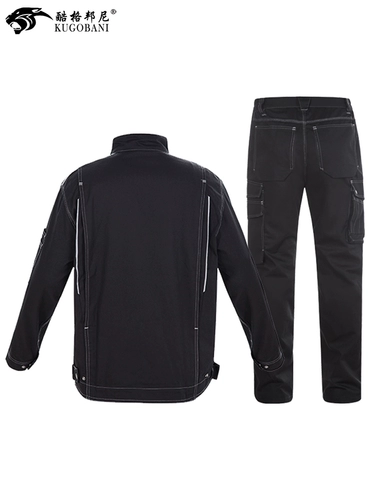 Износостойкий комплект для работы, осенний светоотражающий лонгслив, рабочая одежда, делается под заказ