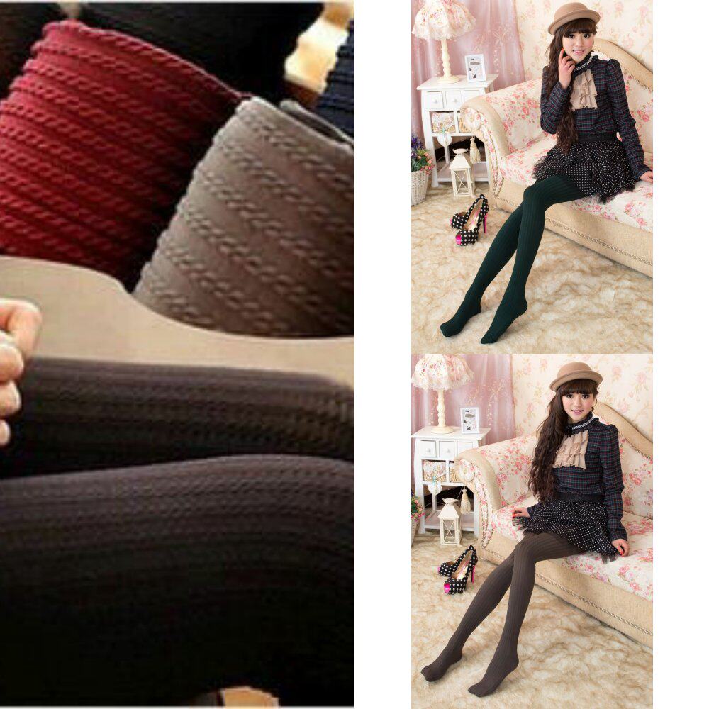 袋装韩版秋款显瘦竖条纹连裤袜子罗纹麻花打底裤女踩脚丝袜