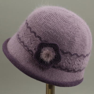 酷属妈妈帽子针织奶奶冬季时尚