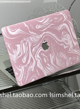 SHELL丨适用于Macbook苹果保护壳华为笔记本新款Neo外壳粉色阿尔卑斯macbookairM5软套13.3Pro14M3英寸16Max