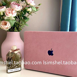 SHELL丨MacBook苹果笔记本Air13保护壳M4Pro14寸麂皮粉色pro16Max