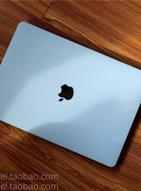 SHELL丨MacBook苹果笔记本Air13保护壳M4Pro15流沙天蓝pro16Max套