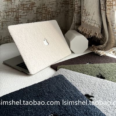 Macbook泰迪毛秋冬笔记本保护壳