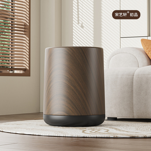 复古轻奢垃圾桶家用客厅卧室卫生间双层大容量创意中古风民宿厨房