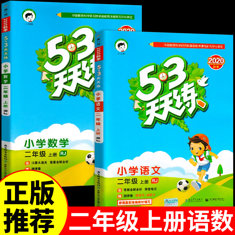 小学53天天练二年级上册语文数
