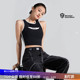 运动背心 女子黑色无袖 透气轻薄瑜伽上衣 Guardians Monster