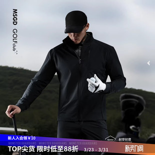 Monster 外套运动 Guardians男子三防高尔夫立领夹克休闲轻薄修身