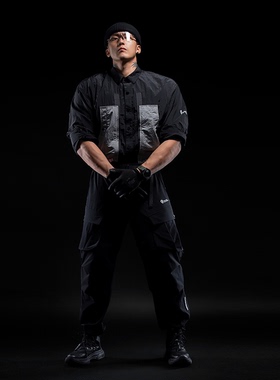 Monster Guardians X Transformers 变形金刚正版联名机能风衬衫