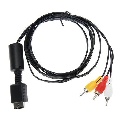1.8m Audio Video HDTV Component AV Cable to RCA For PS2 / PS3 / PS3 Slim HD Multi Out Composite RCA
