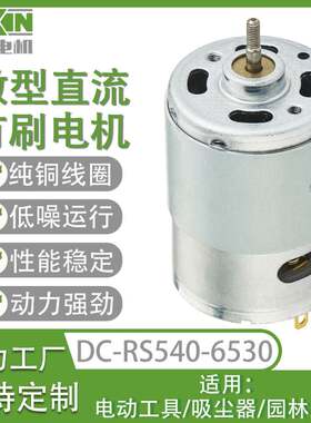 独立站RS540有刷直流电机12V智能玩具电动车脱毛仪料理机微型电机