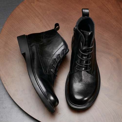 休闲马丁靴靴子男士秋冬季