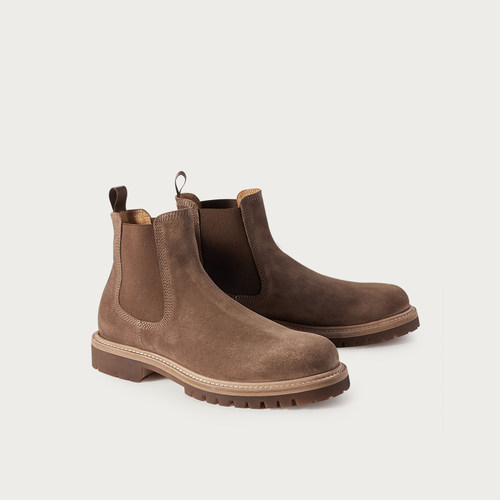 男靴真皮中帮马丁靴时尚