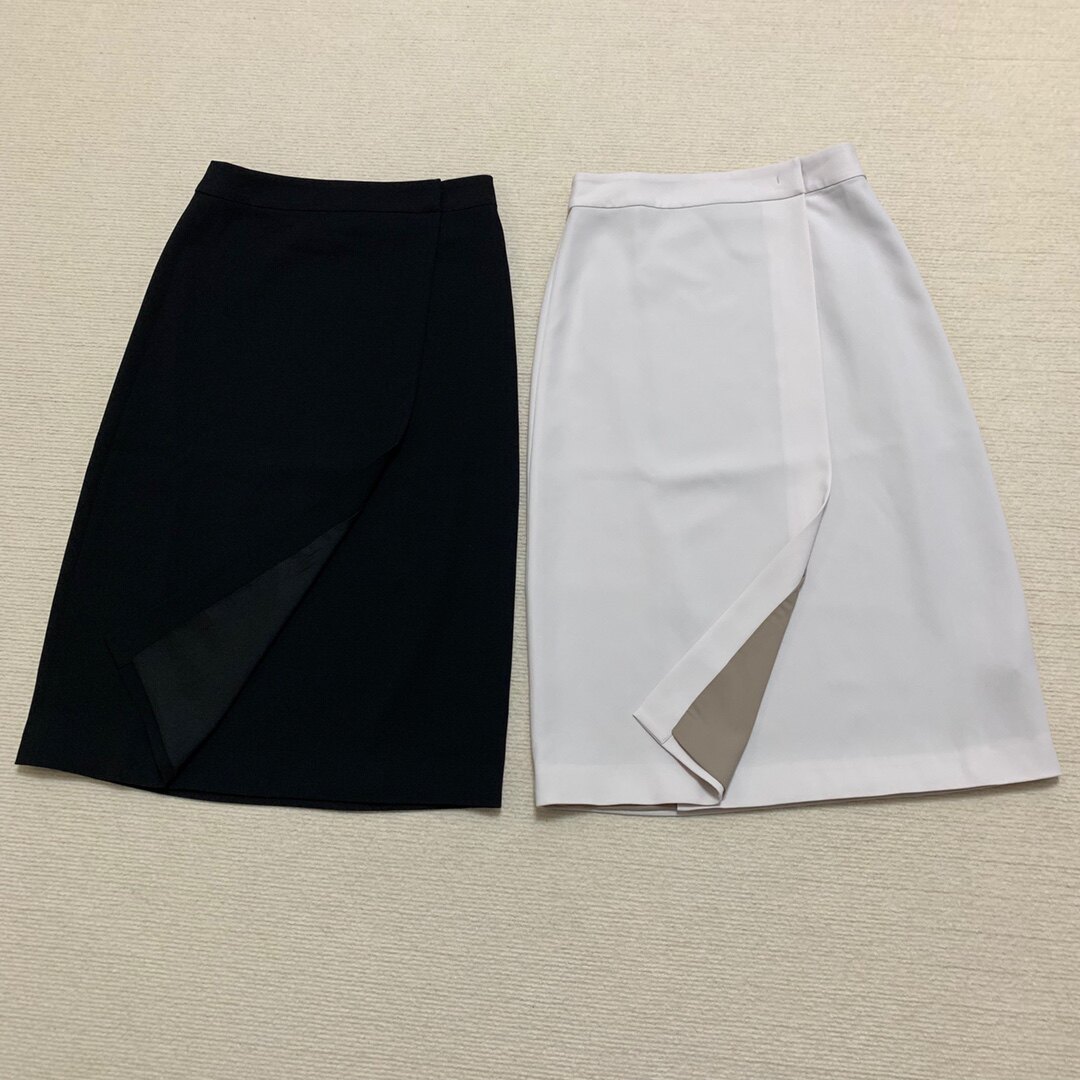 Th同款2025新品女装 三醋酯纤维混纺中长裙围裹式半身裙 N1109302