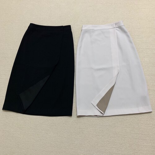 Th同款2025新品女装 三醋酯纤维混纺中长裙围裹式半身裙 N1109302