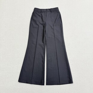 羊毛混纺直筒微喇长裤 Th同款 薄款 女装 Q0101208 2026春夏新品