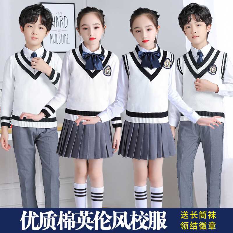 新款高档中小学生大合唱表演服儿童合唱团诗朗诵歌咏比赛演出服英