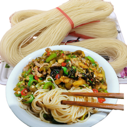 散装上塘米粉5/10斤手工米粉江西米粉干南城米粉干桂林过桥米线