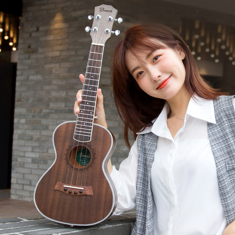 班士顿尤克里里女初学者学生女男23寸单板入门小吉他儿童乌克丽丽