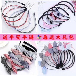 儿童发箍韩版可爱小公主学生发饰带齿轮防滑女孩头箍女童头饰饰品