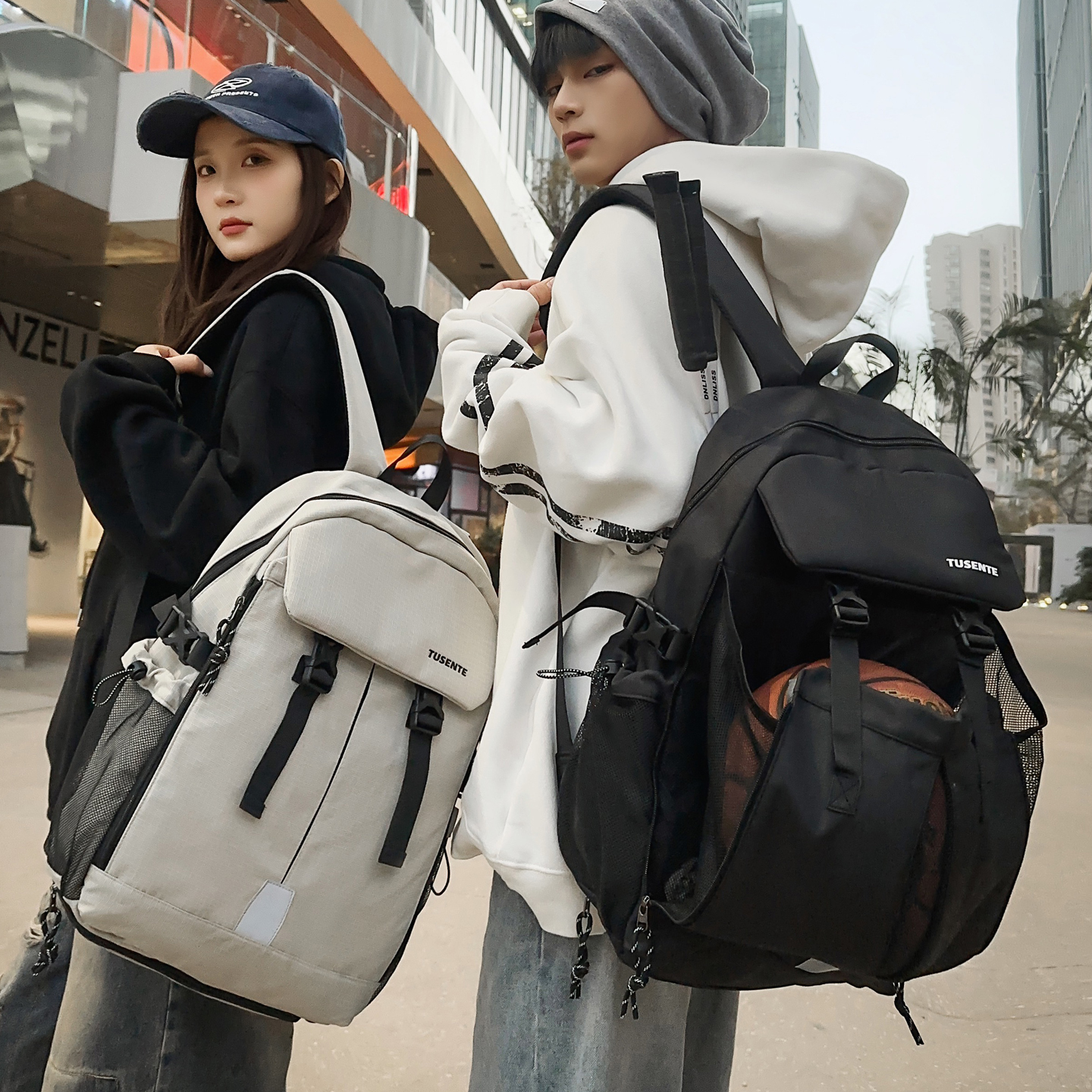 牧司户外大容量防水双肩背包