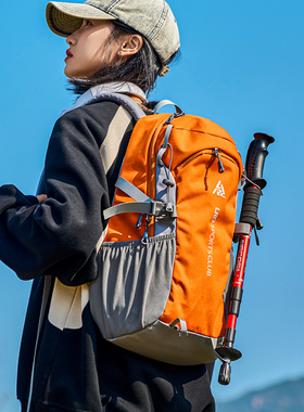 2025春夏户外旅游轻便登山包男女运动徒步背包女学生大容量双肩包