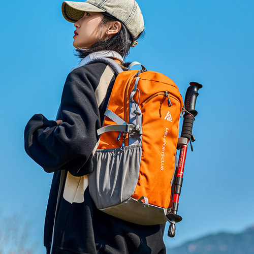2025春夏户外旅游轻便登山包男女运动徒步背包女学生大容量双肩包