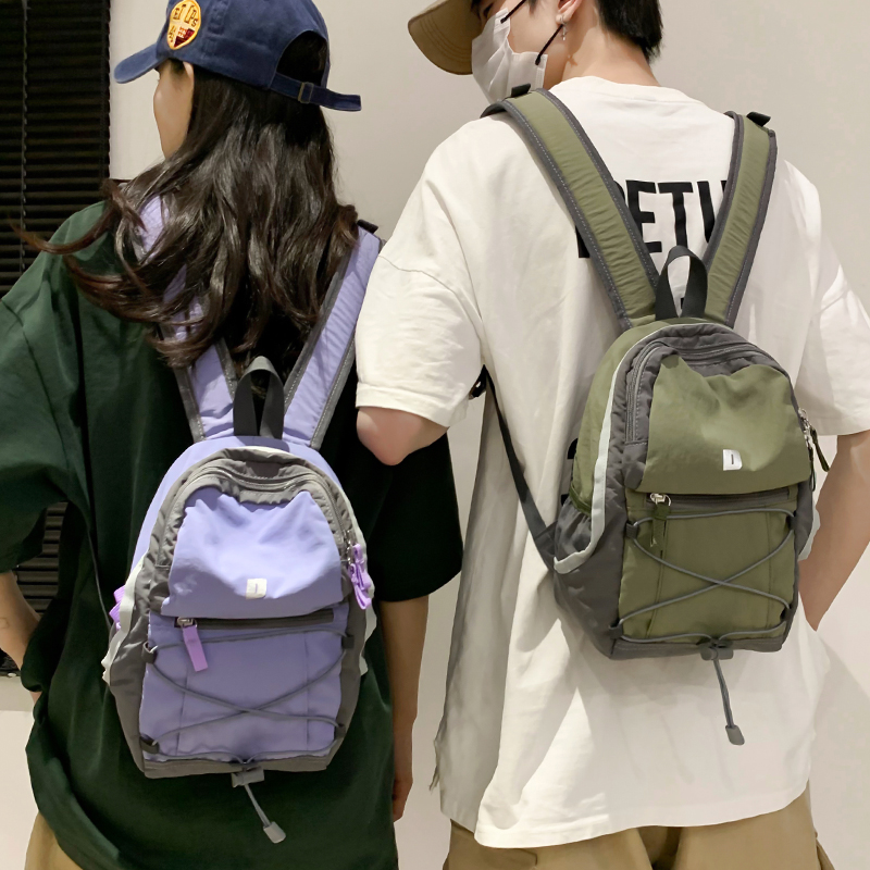 牧司旅行小双肩背包男女通用