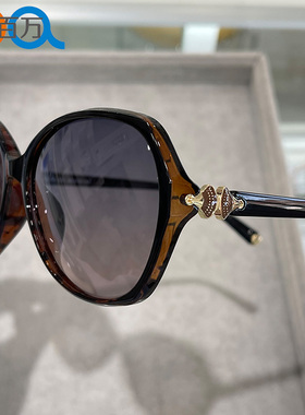 女士户外偏光气质扇形小脸舒适可配近视太阳镜妈妈母亲礼物19174