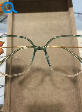 超大超轻TR90防蓝光眼镜56码大脸显瘦潮款舒适男女情侣方框60016