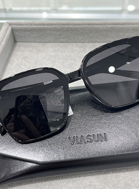 薇尚变色开车大框茶色墨镜女款