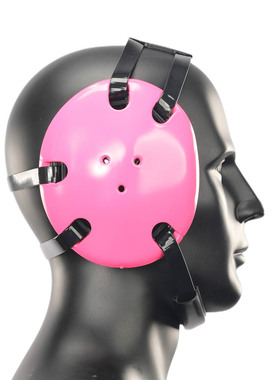 GEYI摔跤护耳,柔术护耳,MMA护耳.配下巴带粉色(成人款&青年款）