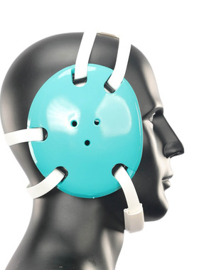 GEYI摔跤护耳,柔术护耳,MMA护耳.摔跤耳罩,配下巴带茶色(成人款)