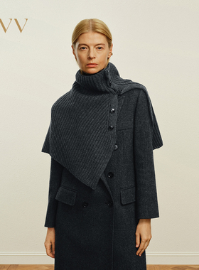 OVV秋冬热卖女装舒适柔软羊毛混纺围脖类简约围巾