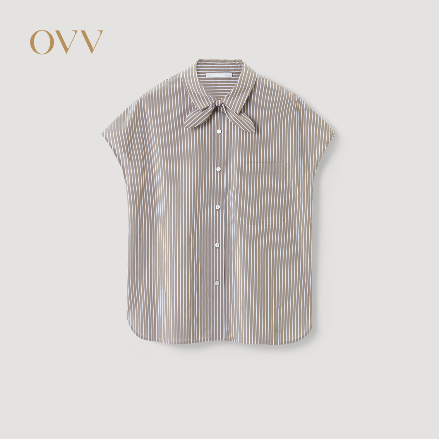 蝴蝶结装饰 条纹设计 随性慵懒