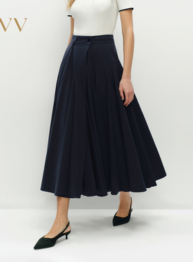 【SOLOTEX系列】OVV2025春夏新款女装户外穿搭大裙摆A字半身裙