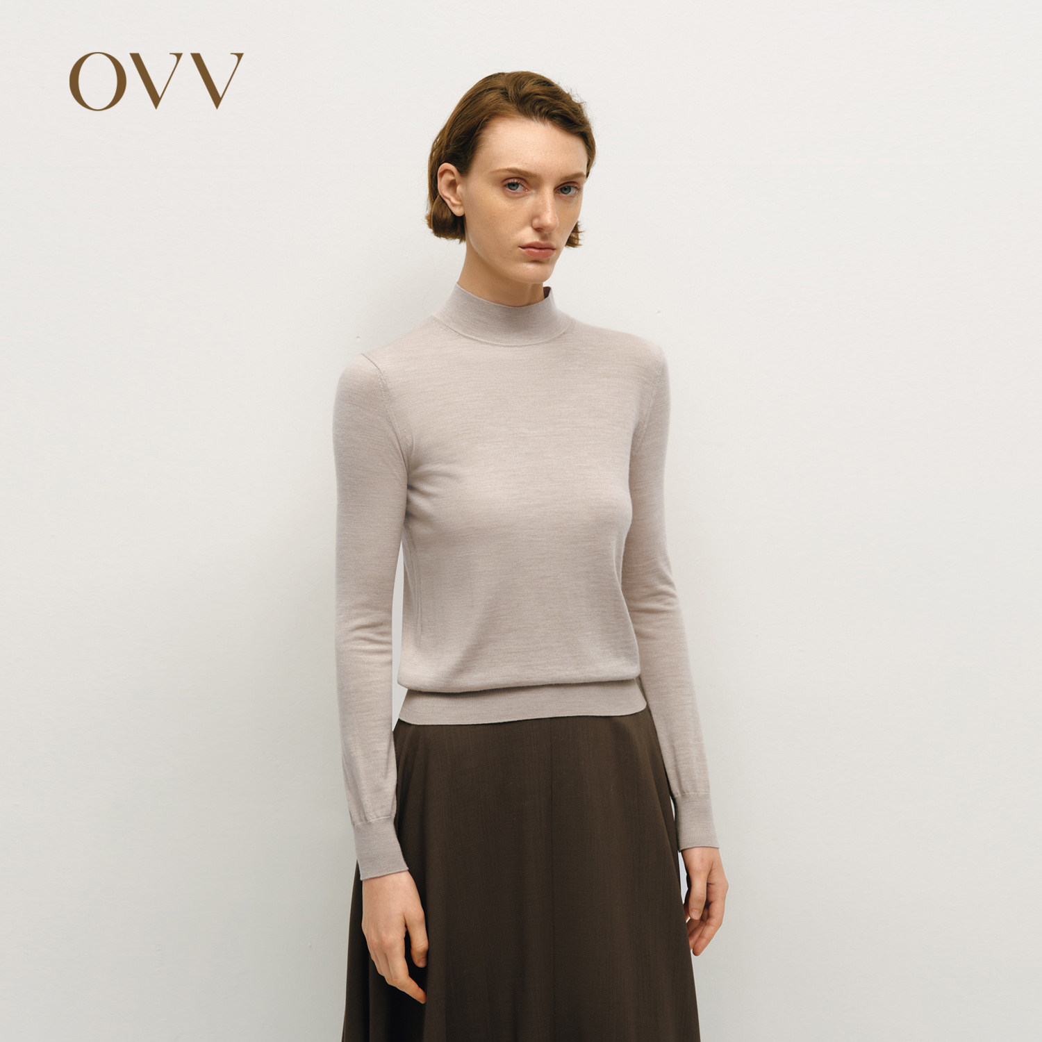 【黄金羊毛】OVV秋冬热卖女装半高领可机洗长袖针织衫,女装/女士精品,毛针织衫,淘宝优惠券,粉丝福利购,淘宝优惠卷