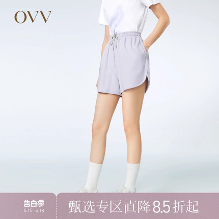 【高级运动系列】OVV春夏热卖女装时尚舒适棉质休闲短裤