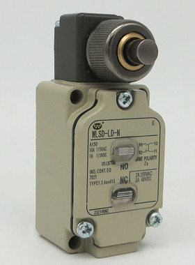 宇诺正品WLSD-LD-N行程开关，WLSD-LD-N限位开关