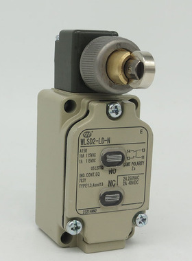 宇诺正品WLSD2-LD-N行程开关，WLSD2-LD-N限位开关