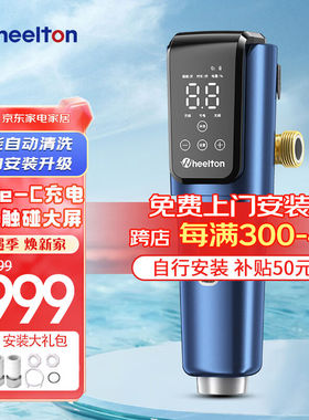 惠尔顿（WHEELTON）前置过滤器全自动清洗全屋净水器家用反冲洗自
