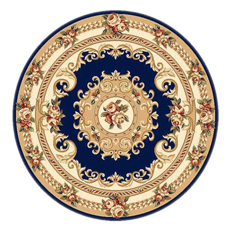 瑞得利圆形地毯欧式客厅卧室餐厅圆餐桌大厅休闲区吊篮书房转椅电