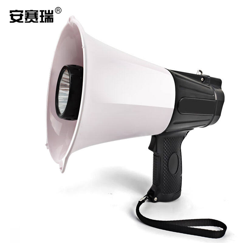 安赛瑞录音喊话器20W大功率手持喊话器喇叭扩音器展会户外集会救