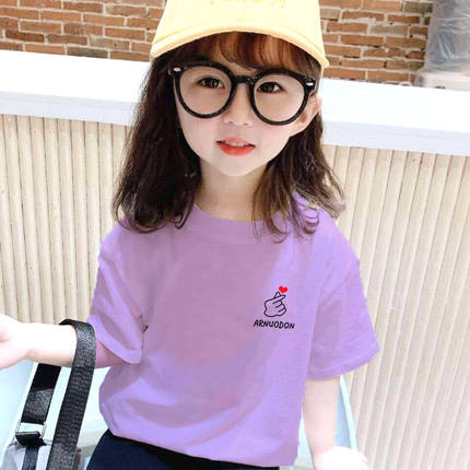 童装女童T恤2026新款儿童韩版夏装薄款短袖宝宝洋气纯棉半袖上衣