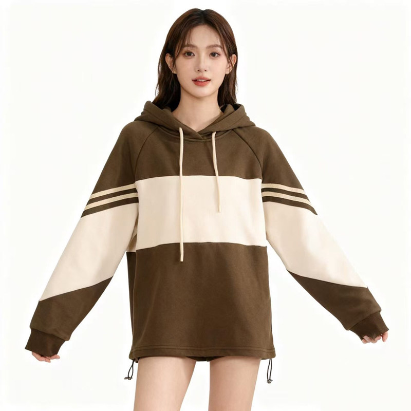 【D玛纳】拼接卫衣长袖休闲常规宽松街头风DMA130/DMA827/DMA952